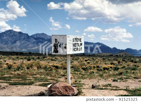 Black mailbox, near Area 51 Black mailbox, near Area 51 91525325