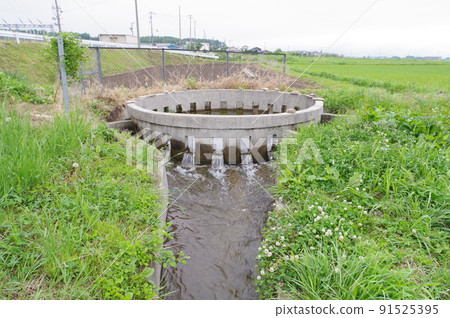長野縣西天龍主要運河的灌溉設施圓柱導流組“Mikoshiba No.31”特色灌溉設施 91525395