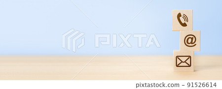 Web Contact Us Icons On Blue background. CONTACT US. cutomer support concept, copy space. Website page contact us. web banner, copy space, blue background Web Contact Us Icons On Blue background. CONTACT US. cutomer support concept, copy space. Website page contact us. web banner, copy space, blue background 91526614