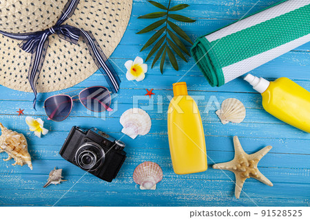 Everything for a beach holiday. Everything for a beach holiday. 91528525
