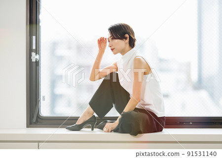 一個中年婦女的肖像 91531140