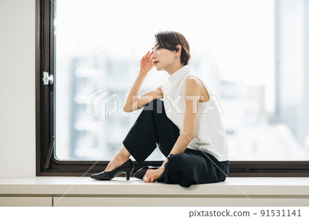 一個中年婦女的肖像 一個中年婦女的肖像 91531141