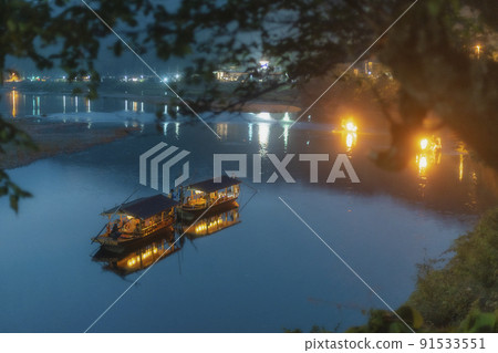 Yamaguchi Prefecture Cormorant Fishing 91533551