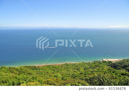 Beautiful Suma Sea From Mt. Hachibuse 91536876