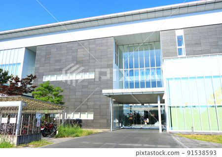 Scenery of Okazaki City, Okazaki City Library Exchange Plaza Scenery of Okazaki City, Okazaki City Library Exchange Plaza 91538593