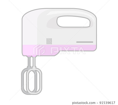 Illustration of hand mixer 91539617