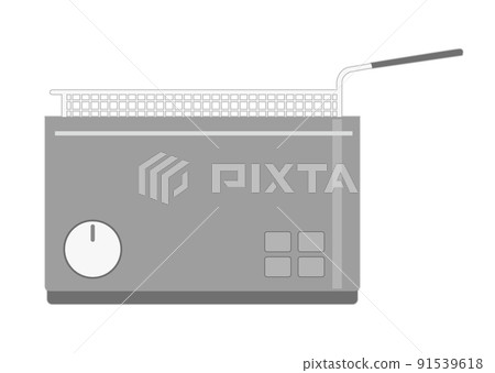 Illustration of a home fryer Illustration of a home fryer 91539618