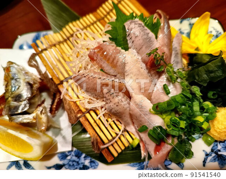 Sashimi of eel Sashimi of eel 91541540