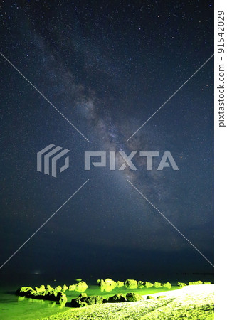 Starry Sky Reserve Ishigaki Island Shiraho Beach Full Sky Starry Sky Starry Sky Reserve Ishigaki Island Shiraho Beach Full Sky Starry Sky 91542029