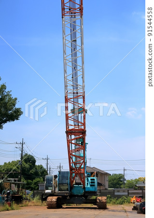 打樁機圖片 打樁機圖片 91544558