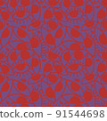 Seamless Eyes Spy Seamless Abstract Background Pattern 91544698