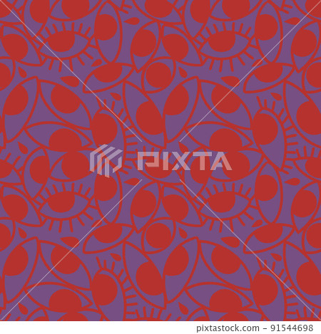Seamless Eyes Spy Seamless Abstract Background Pattern 91544698