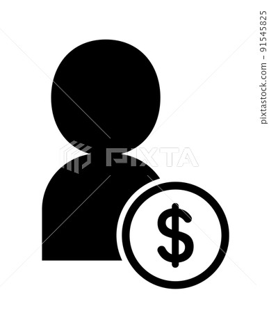People and money icons People and money icons 91545825