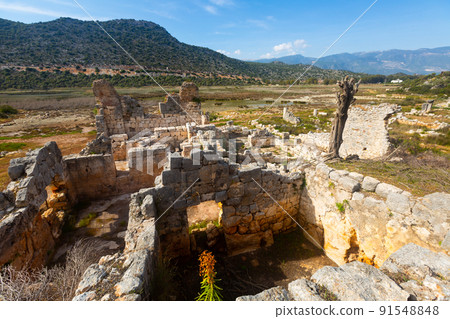 Ruins of the ancient Lycian city of Andriake 91548848