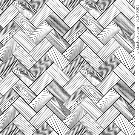 Wooden floor parquet 91549303