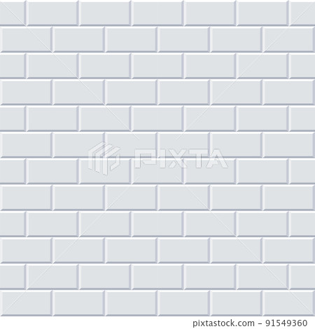 decorative white tile 91549360