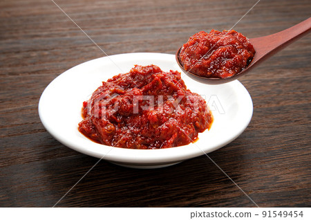 Doubanjiang of Chinese Sichuan cuisine 91549454