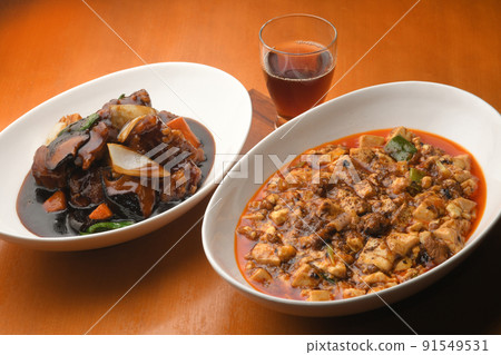 Mapo tofu black vinegar vinegar pork 91549531