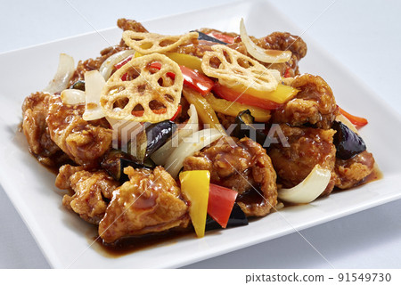 黑醋炸雞 黑醋炸雞 91549730