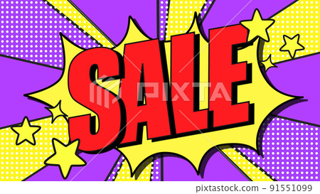 Background where SALE characters pop out 91551099
