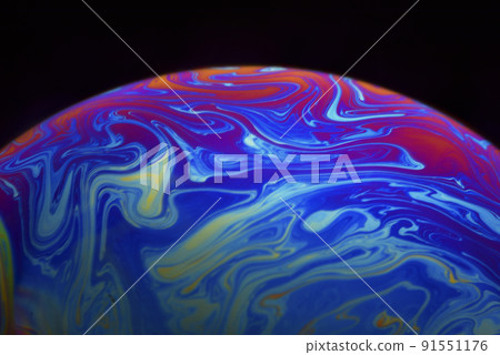 colorful cosmic planet 91551176