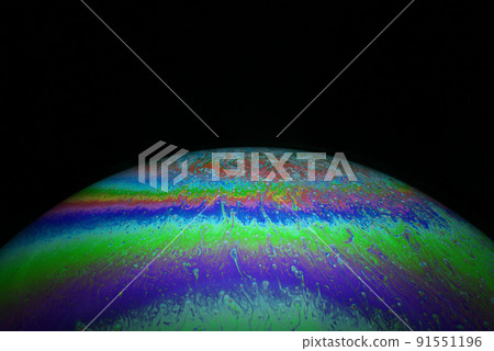 colorful cosmic planet 91551196