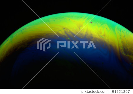 colorful cosmic planet colorful cosmic planet 91551267