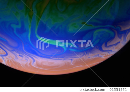 多彩的地球宇宙球體 多彩的地球宇宙球體 91551351