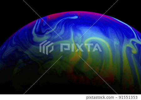 多彩的地球宇宙球體 多彩的地球宇宙球體 91551353