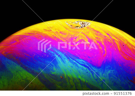 colorful earth cosmic spheres 91551376