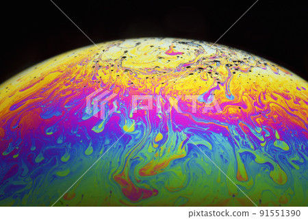 colorful earth cosmic spheres 91551390