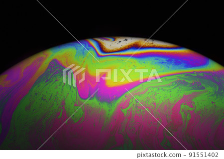 colorful earth cosmic spheres 91551402