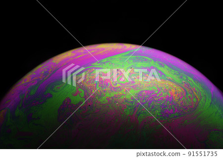 colorful planet universe 91551735