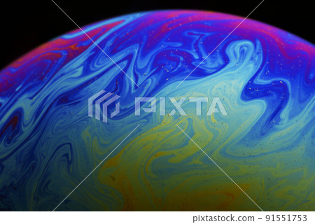 colorful planet universe 91551753