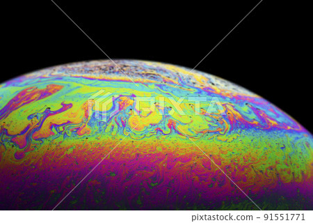 colorful planet universe 91551771