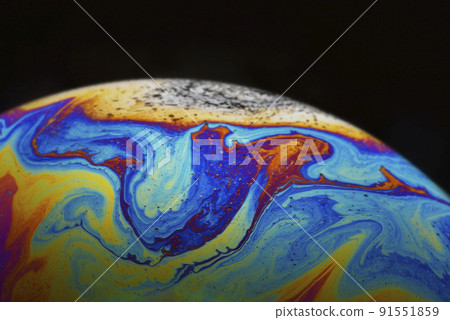 Colorful cosmic planet texture Colorful cosmic planet texture 91551859