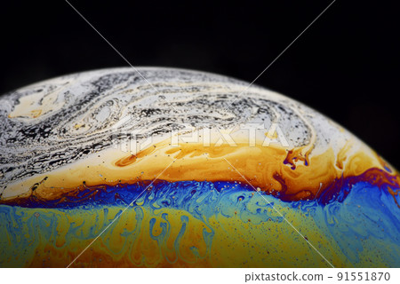 Colorful cosmic planet texture Colorful cosmic planet texture 91551870