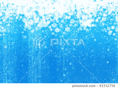 藍色碳酸水的圖像插圖 藍色碳酸水的圖像插圖 91552750
