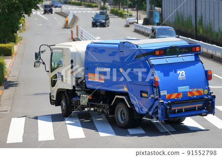 Garbage truck (garbage truck) image 91552798