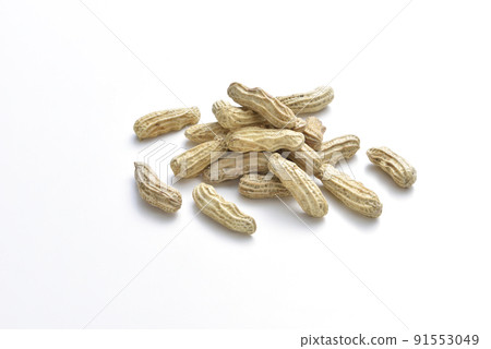 水煮的新鮮花生零嘴 91553049