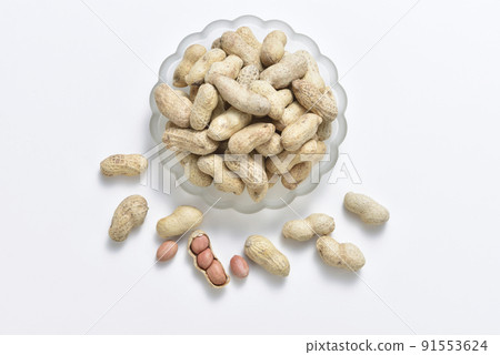 Pile of dry deli peanut snacks Pile of dry deli peanut snacks 91553624