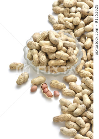 Pile of dry deli peanut snacks Pile of dry deli peanut snacks 91553629
