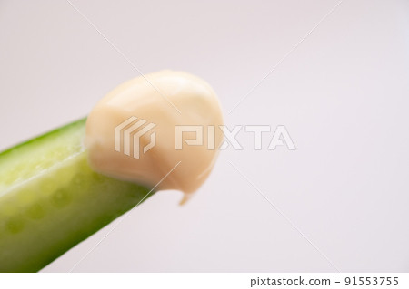 Stick cucumber with dip 91553755