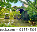 Cafe in nature - Natural area in the cafe, Concept and design of Coffee Shop 91554504