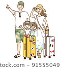 Family trip overseas 91555049