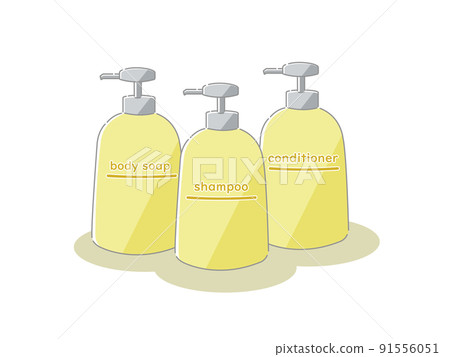 Shampoo, conditioner and body soap 91556051