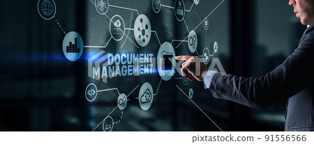Document Management Data System Business Technology Concept. DMS on virtual screen Document Management Data System Business Technology Concept. DMS on virtual screen 91556566