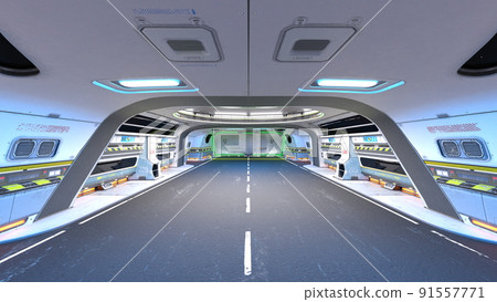 Spacecraft hangar Spacecraft hangar 91557771