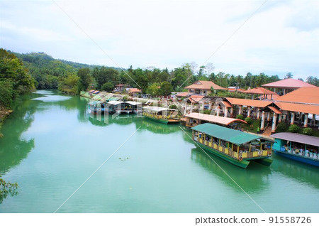 Cruise lunch on the Loboc River, Bohol Island 91558726