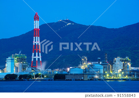 多海灣工廠夜景 91558843